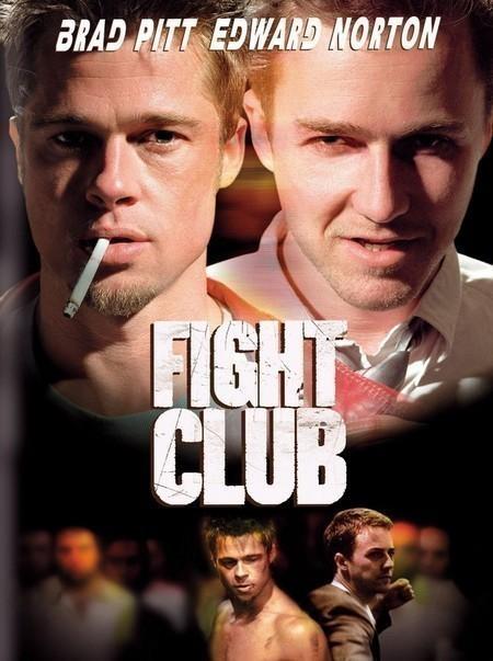 FIGHT CLUB Movie POSTER 27 x 40 Brad Pitt, Edward Norton, Zach