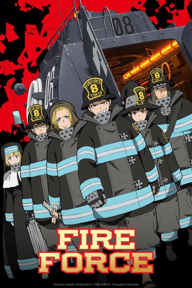 Segunda temporada de 'Fire Force' recebe pôster inédito