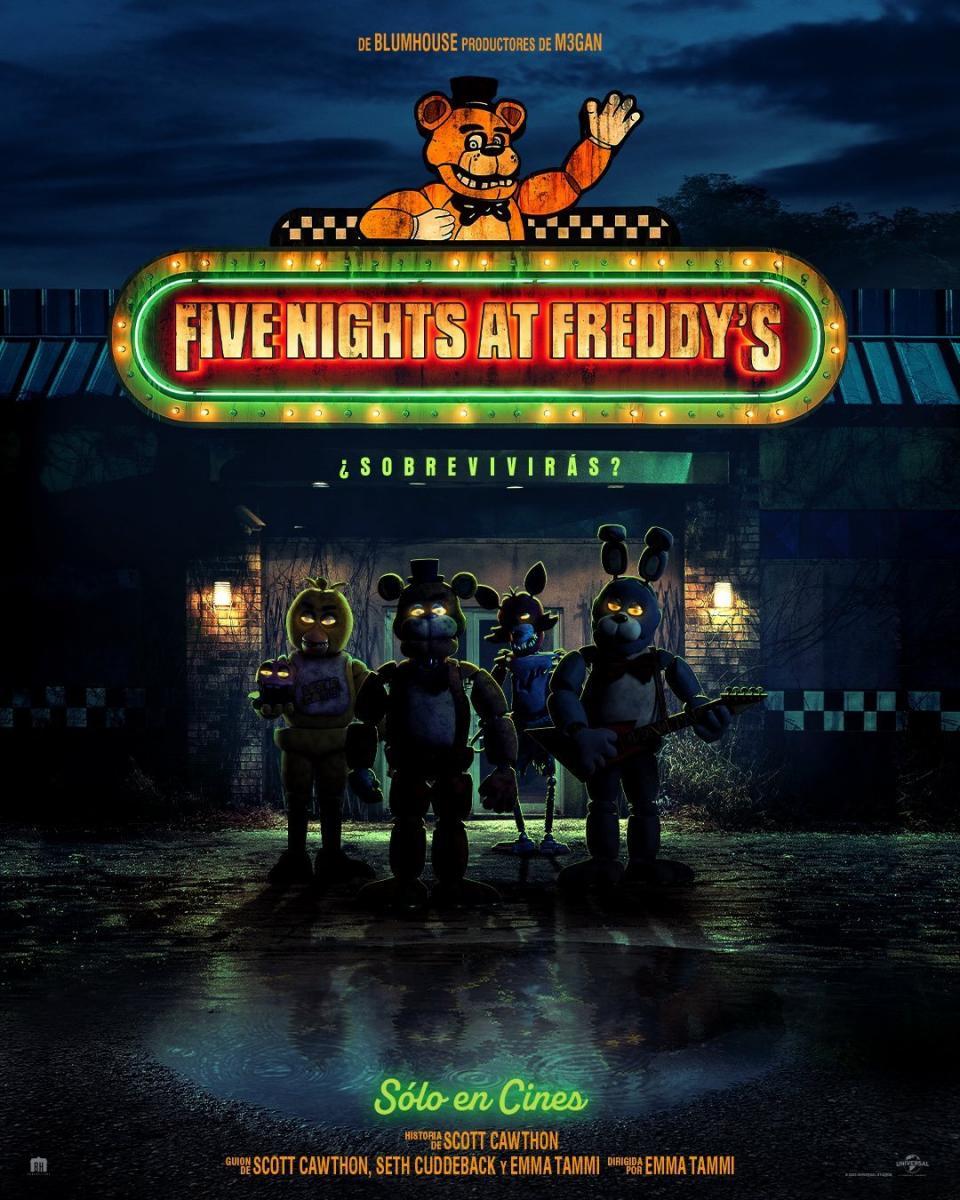 Poster de Five nights at freddy's. Universal Pictures Spain