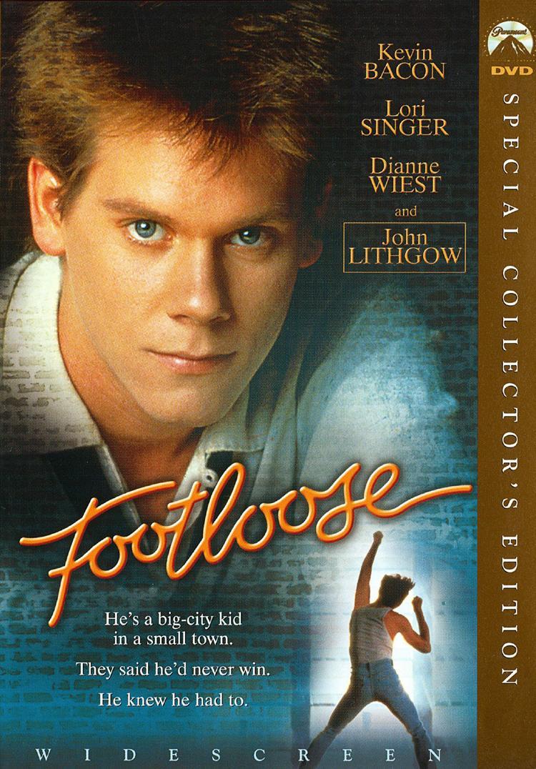 Style-A 80s Lori Singer Kevin Bacon Movie Poster Size 27x40" Footloose 1984 