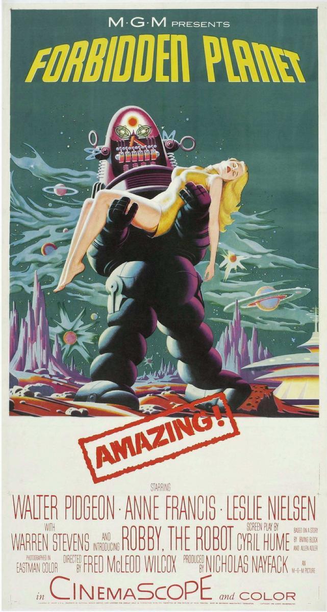 Forbidden Planet (1956) directed by Fred M. Wilcox • Reviews, film + cast •  Letterboxd