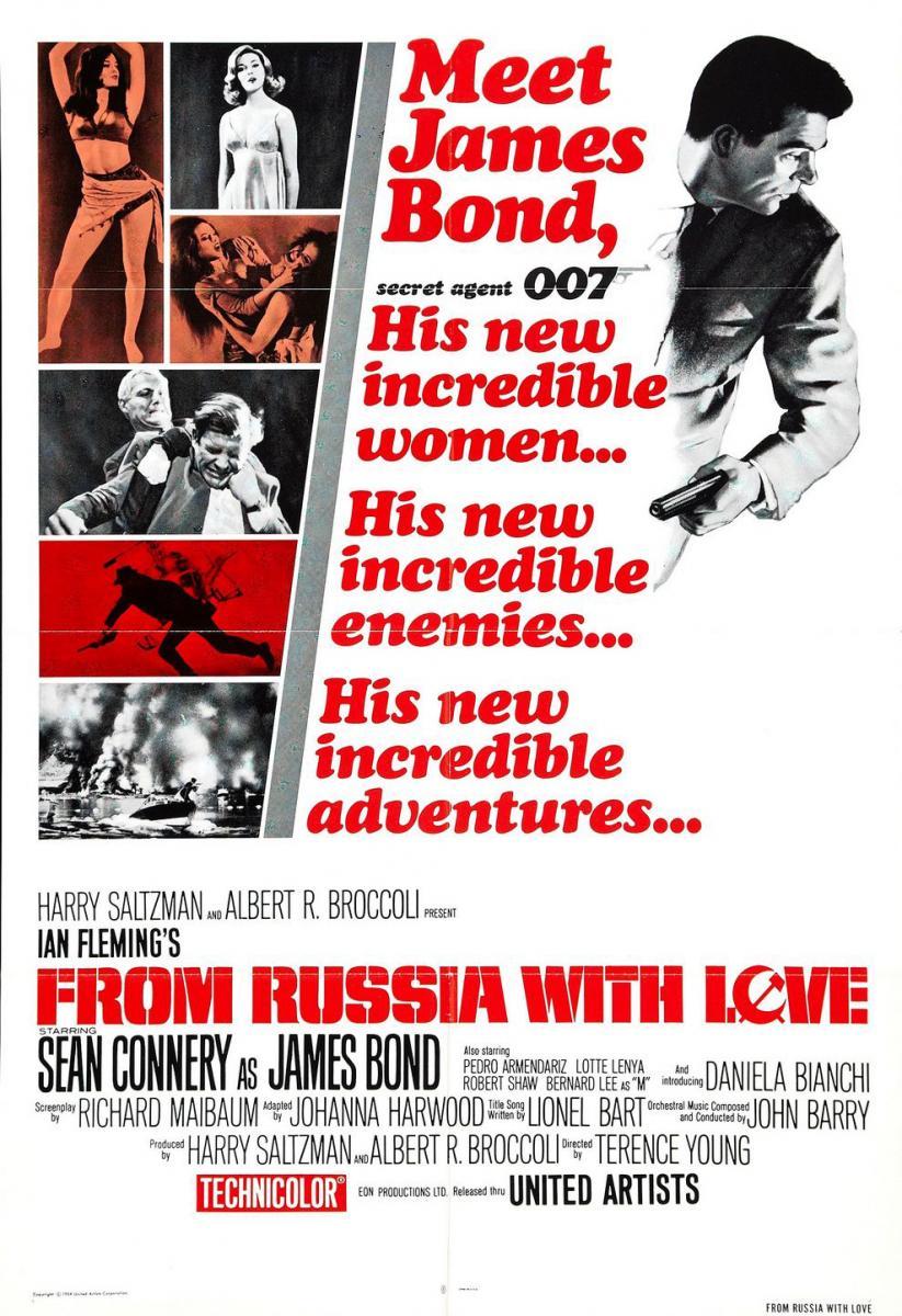 James Bond Chess From Russia With Love 1963