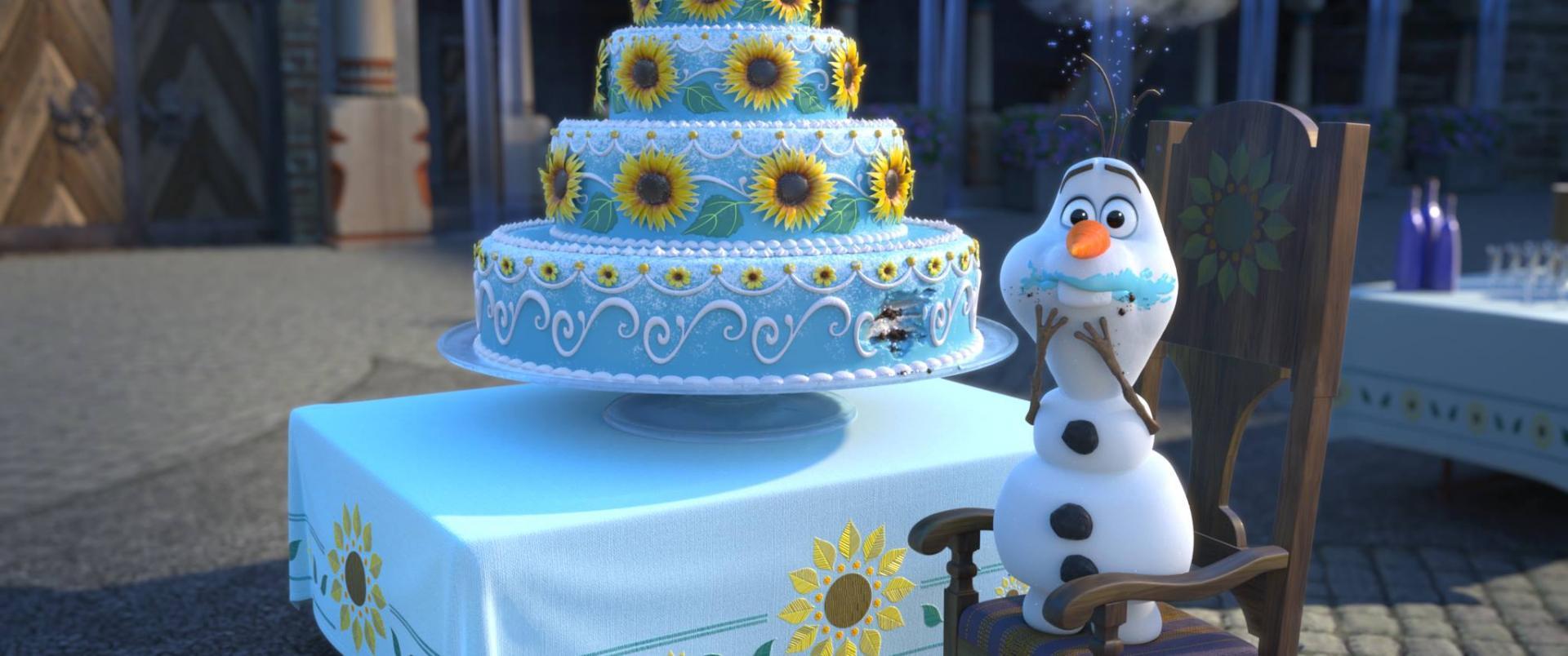 Sección visual de Frozen Fever (C) FilmAffinity