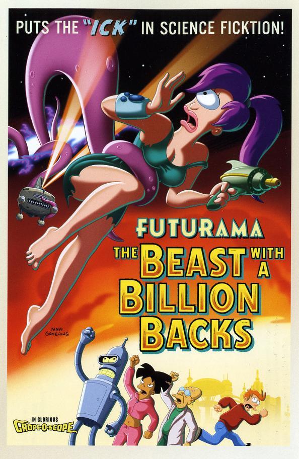 Sección visual de Futurama La bestia con un millón de espaldas FilmAffinity