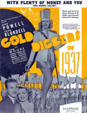 LD laserdisc GOLD DIGGERS OF 1935 DICK POWELL/ADOLPH MENJOU Busby Berkeley
