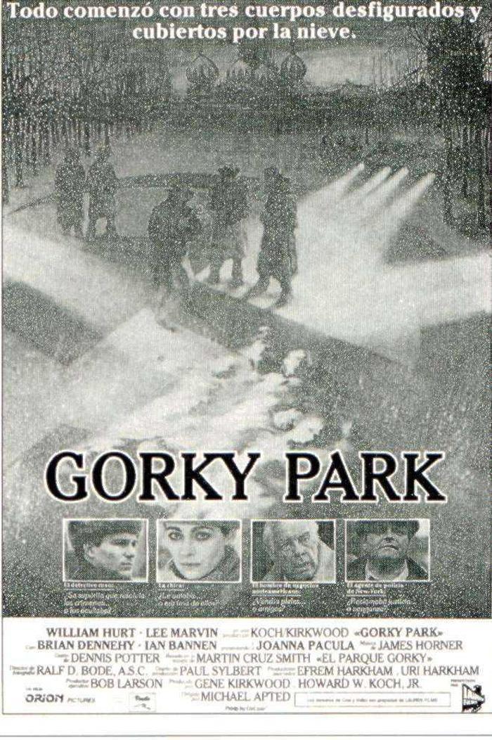 GORKY PARK”  Lee marvin, Brian dennehy, Screenplay