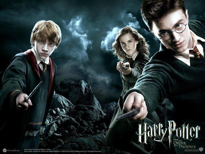 Harry Potter y la Orden del Ph÷nix Poster Harry Potter (Daniel Radcliffe) &  Team. 91,5 x 61 cm