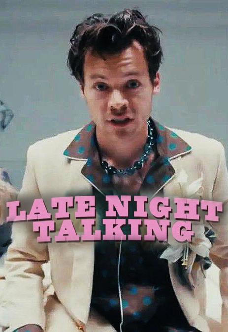 Late night talking - Harry Styles | iPad Case & Skin