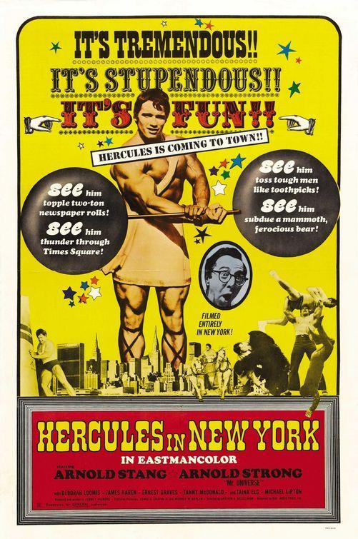 Hercules in New York (1970) - Filmaffinity