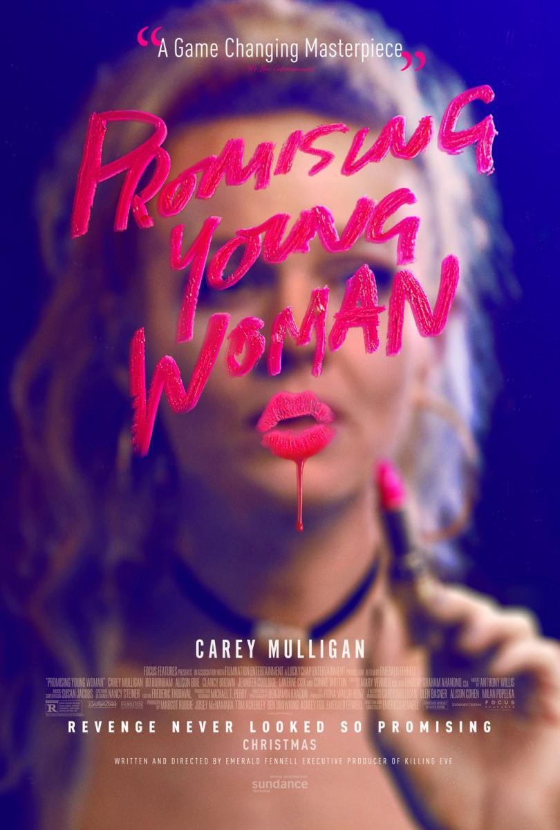 Póster oficial de Hermosa Venganza película de 2020 protagonizada por Carey Mulligan. 