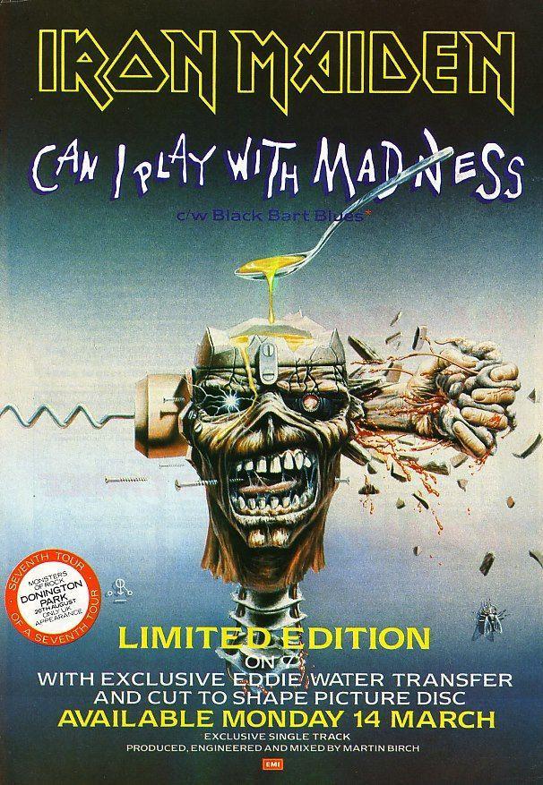 Iron Maiden: Can I Play with Madness (1988) - Filmaffinity
