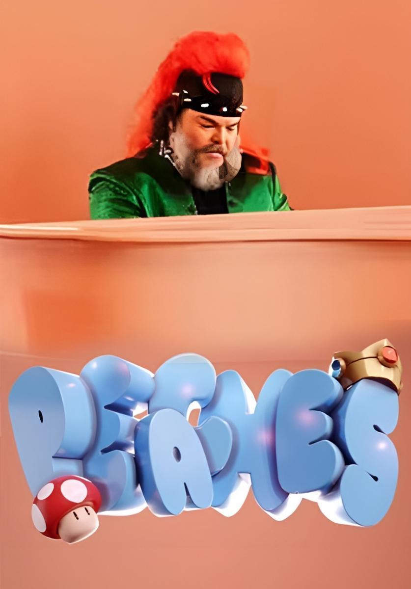 The Super Mario Bros. Movie - Official Peaches Music Video (2023) Jack  Black 