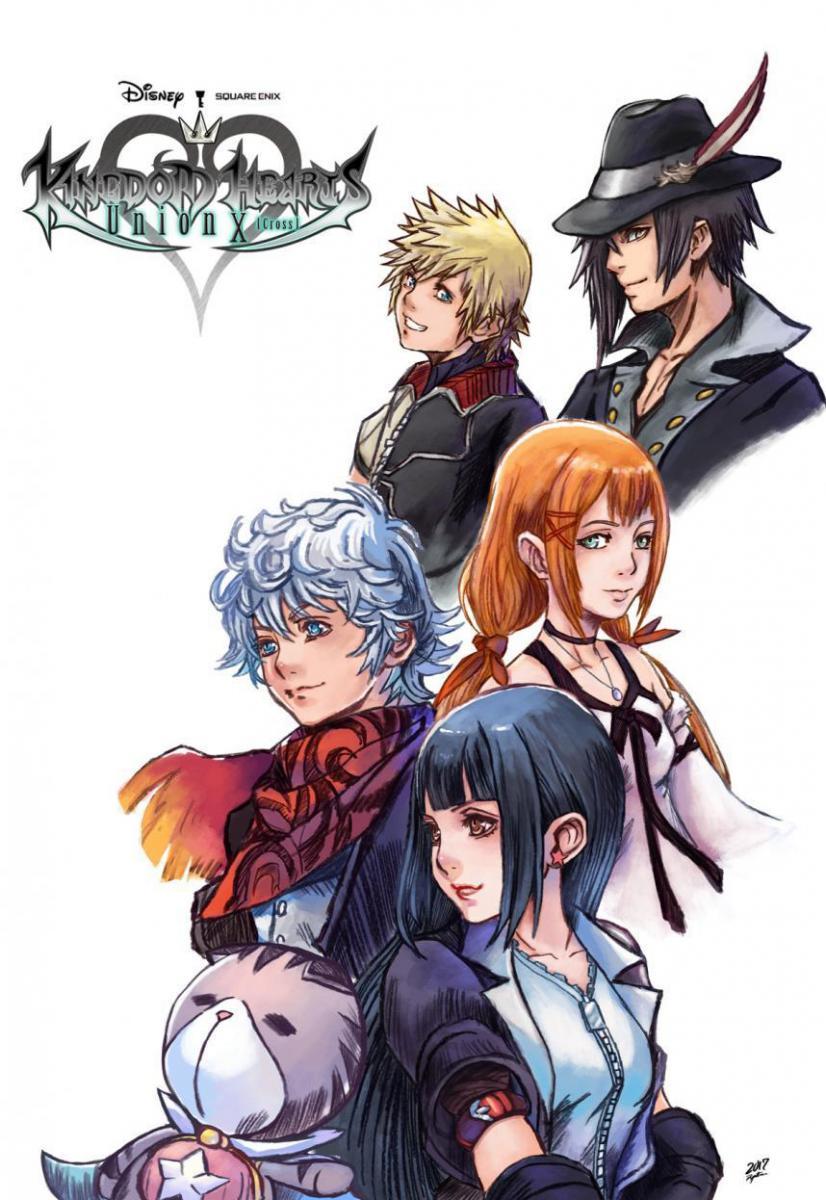 「KINGDOM HEARTS-3,2.8,Unchained×&Union×… KINGDOM HEARTS - III, II.8, Unchained χ & Union χ [Cross