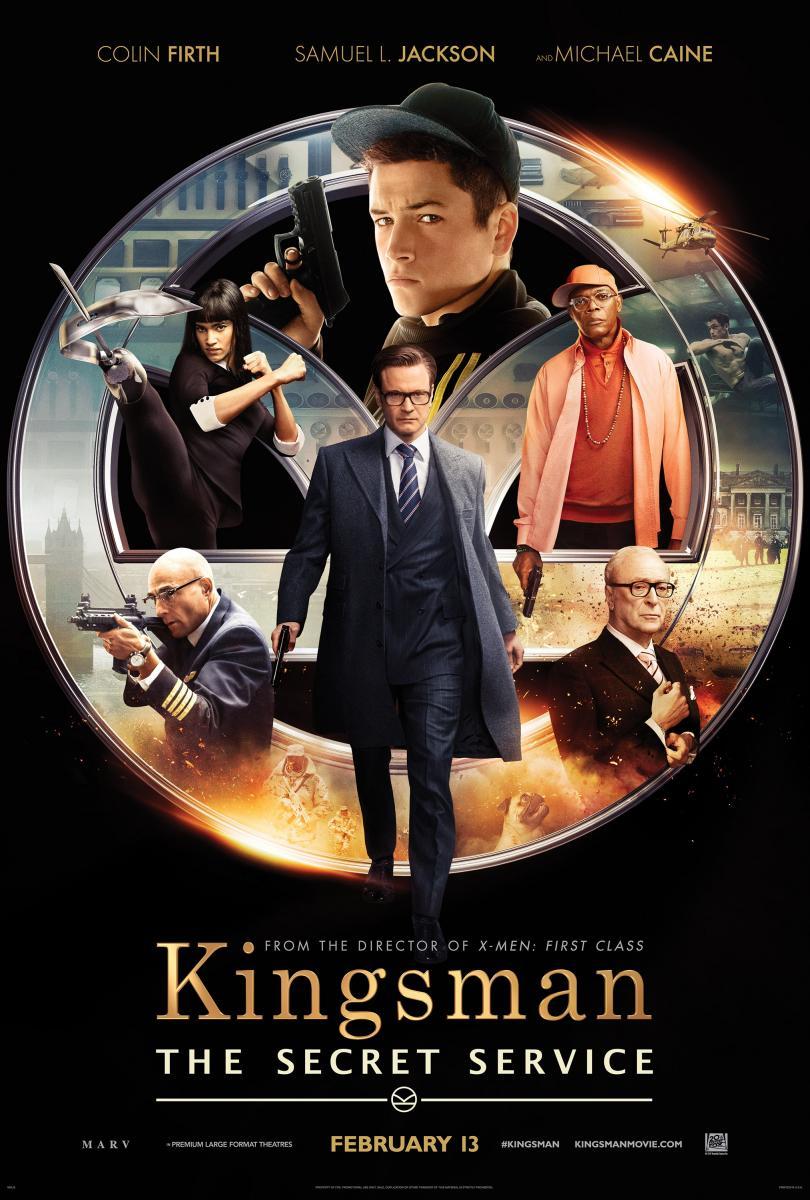 Kingsman. The Secret Service , película, cine, cartel, comica, espionaje, acción, comic, 