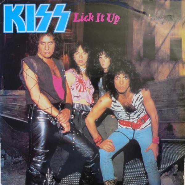KISS LICK IT UP ALBUM KISS LICK IT UP 1984ツアープログラムブック北米版