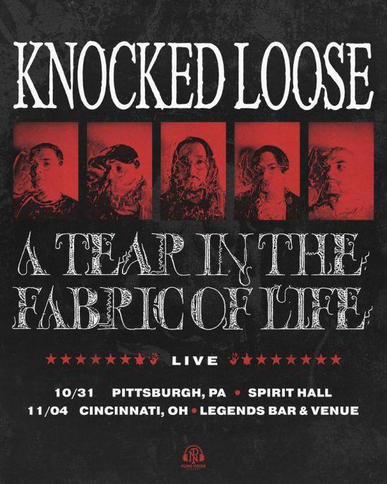 Sección visual de Knocked Loose A Tear in the Fabric of Life (Vídeo