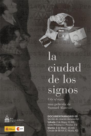La ciudad de los signos (2009) - Filmaffinity