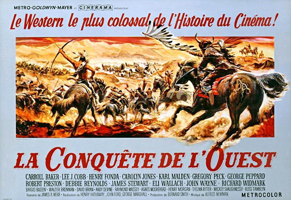La conquista del Oeste (1962) - Filmaffinity