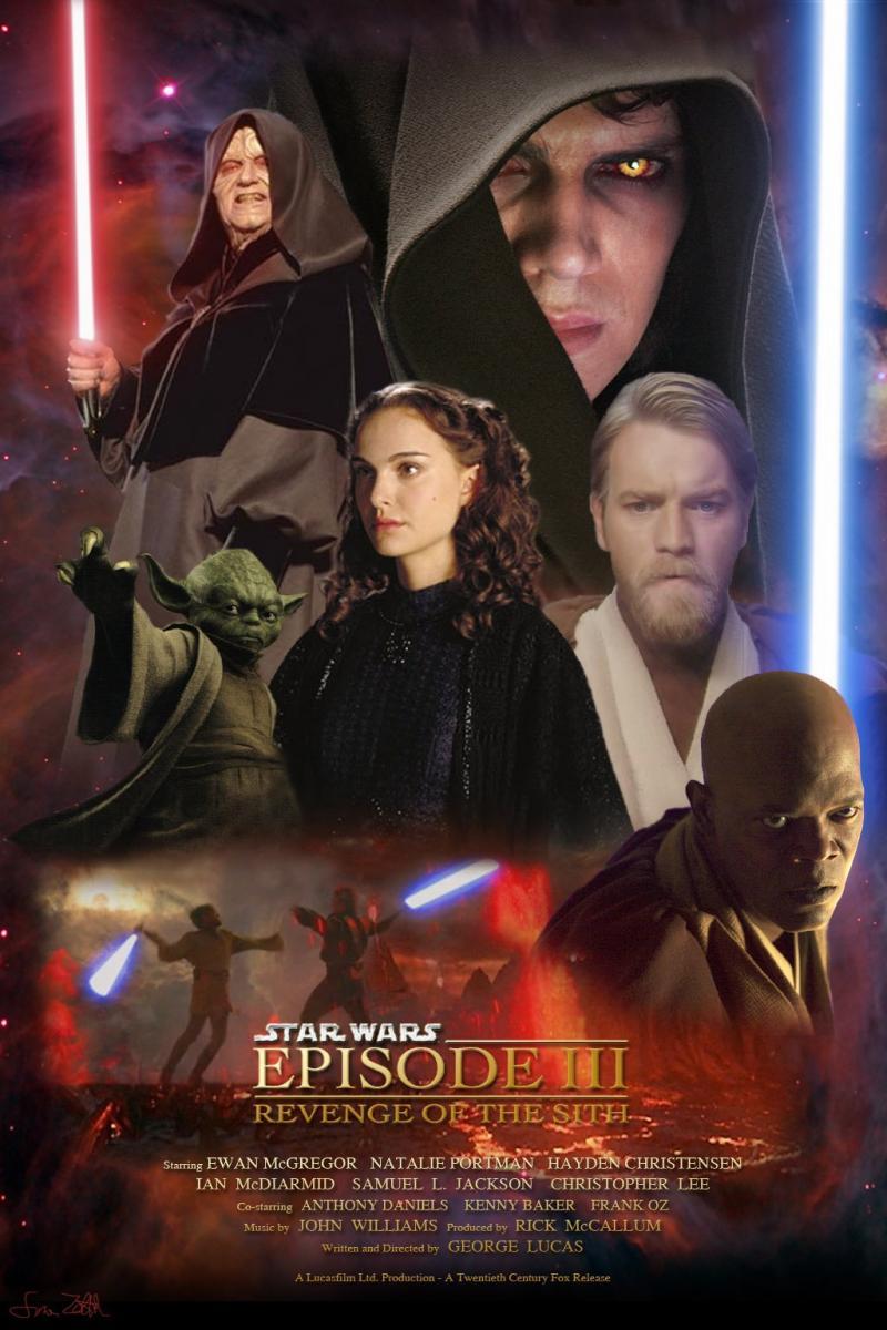 Sección visual de La guerra de las galaxias. Episodio III