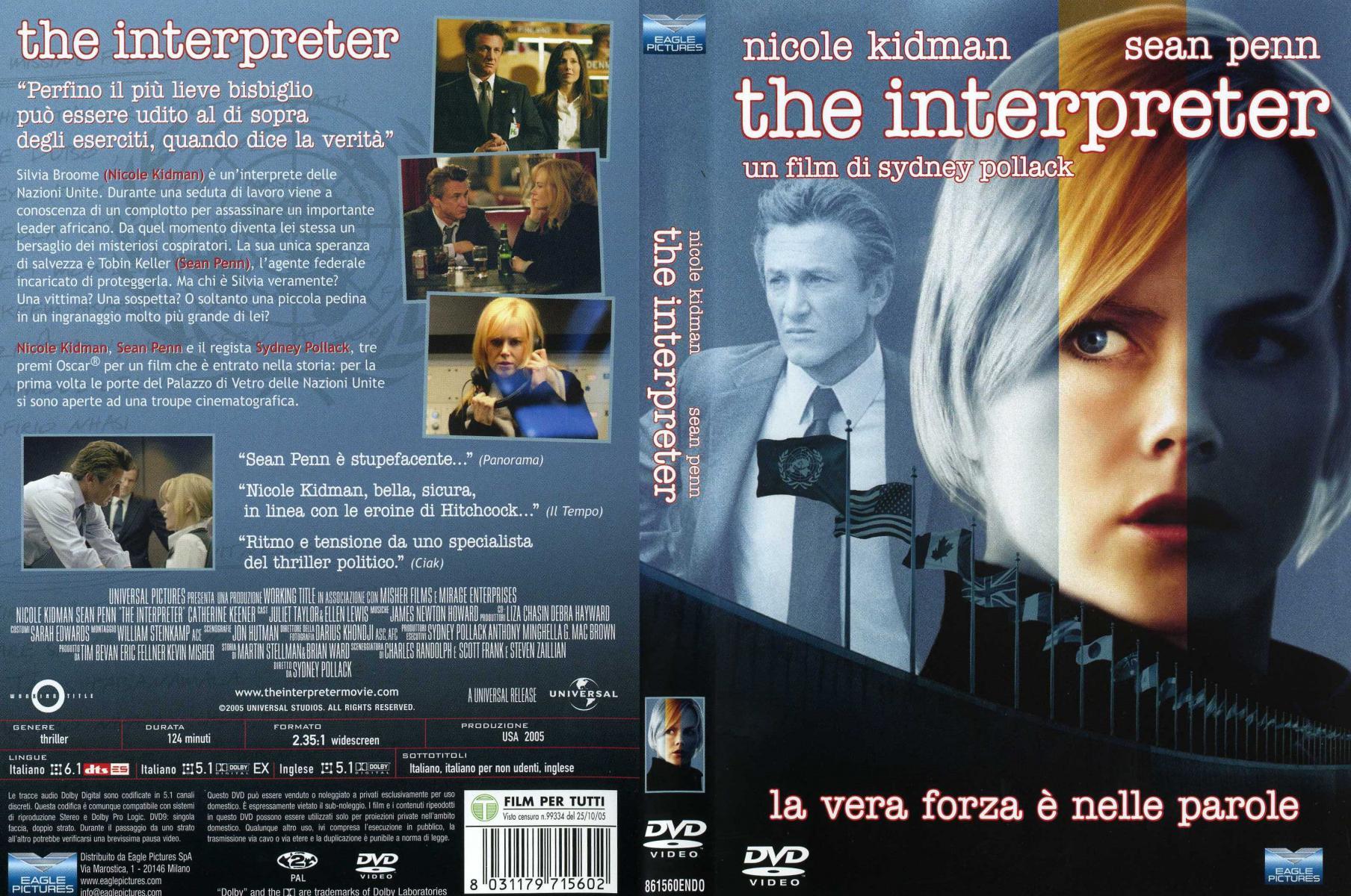 La intérprete (2005) - Filmaffinity