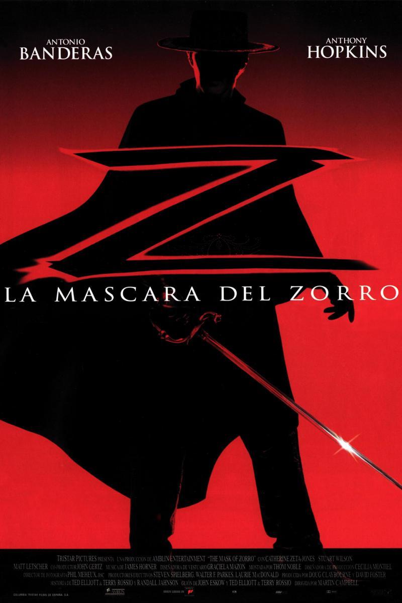 La Máscara del Zorro (1998)(BDRip x265 1080p)[Dual][1fichier]