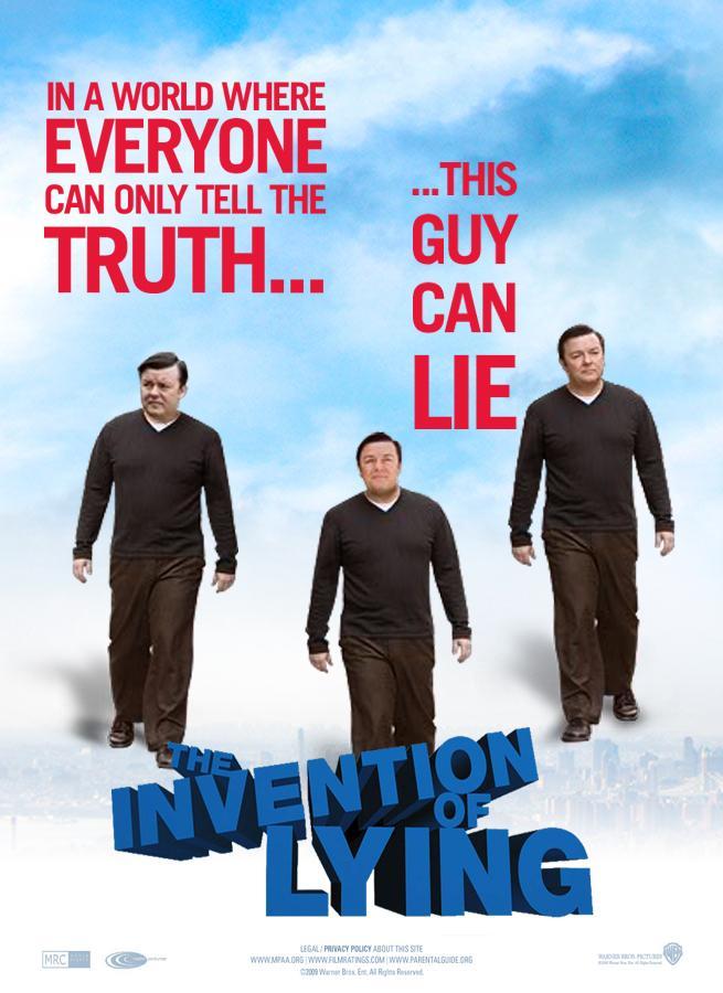 The invention of lying