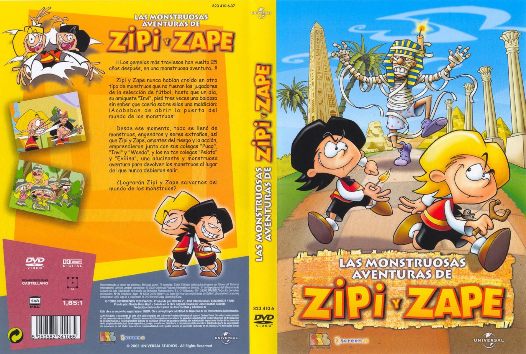 Las monstruosas aventuras de Zipi y Zape (2005) - Filmaffinity