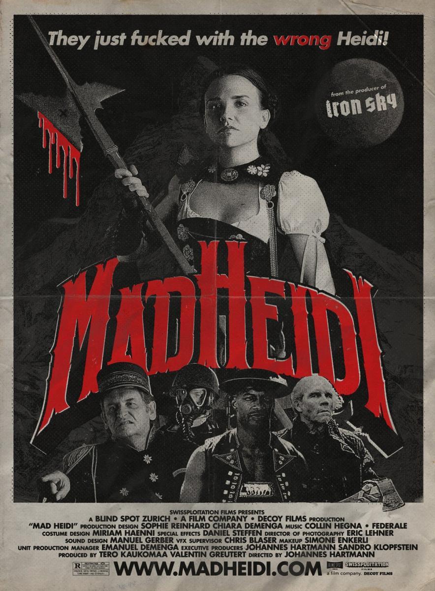 Conoce "Mad Heidi", la película suiza más sangrienta jamás creada (Swissploitation)