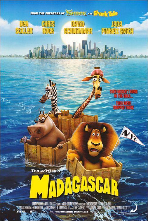 madagascar dvd 2005