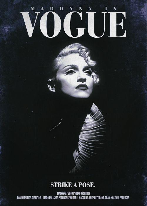 Madonna Vogue Music Video 1990 Filmaffinity