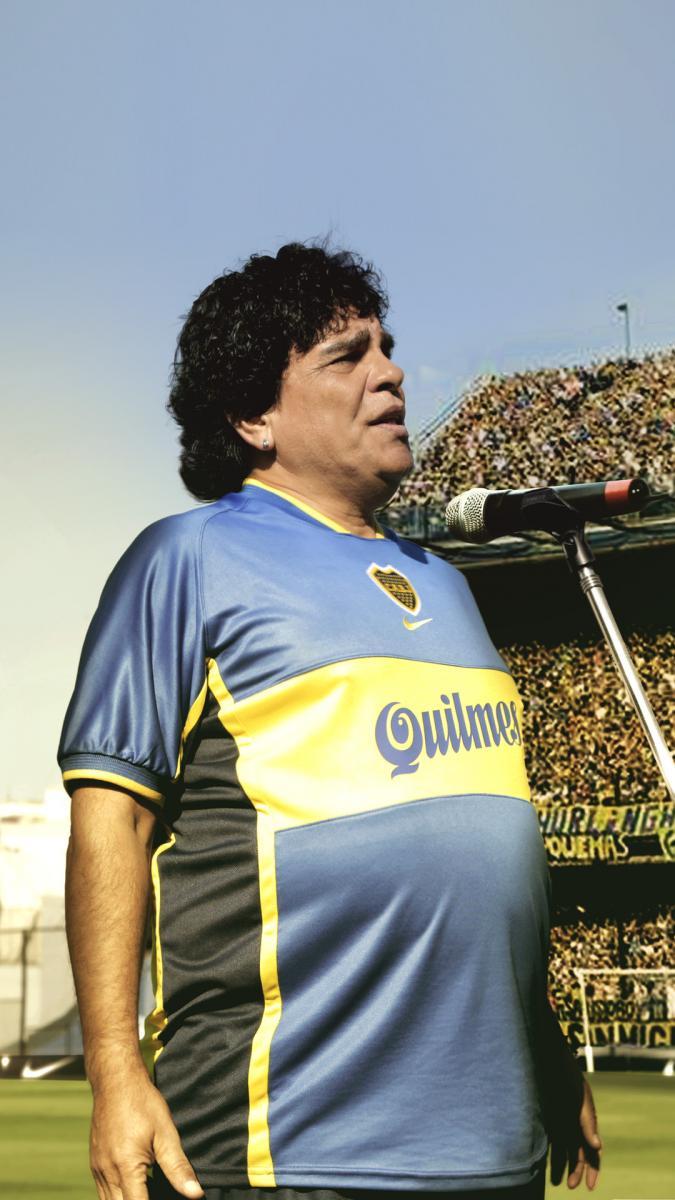 Biopic series on Diego Maradona premieres at stadium with his name in  Buenos Aires