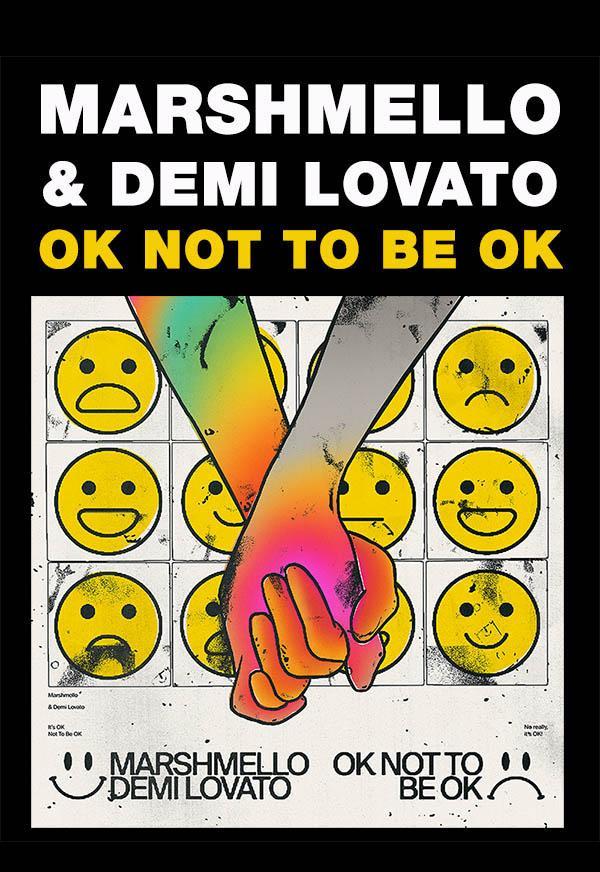 Sección Visual De Marshmello & Demi Lovato: OK Not To Be OK (Vídeo ...