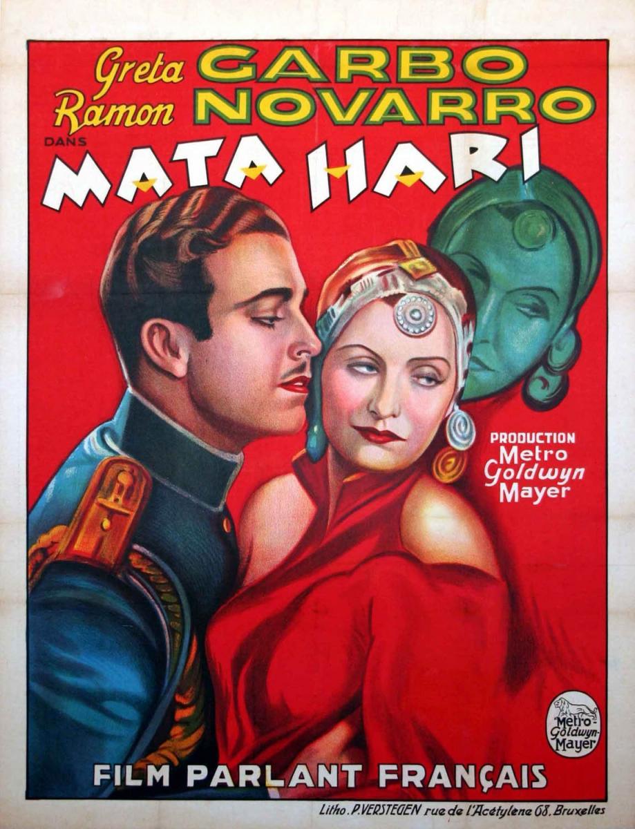 Mata Hari 1931 Filmaffinity Mata Hari Movie Poster 11 X 17 Ba 