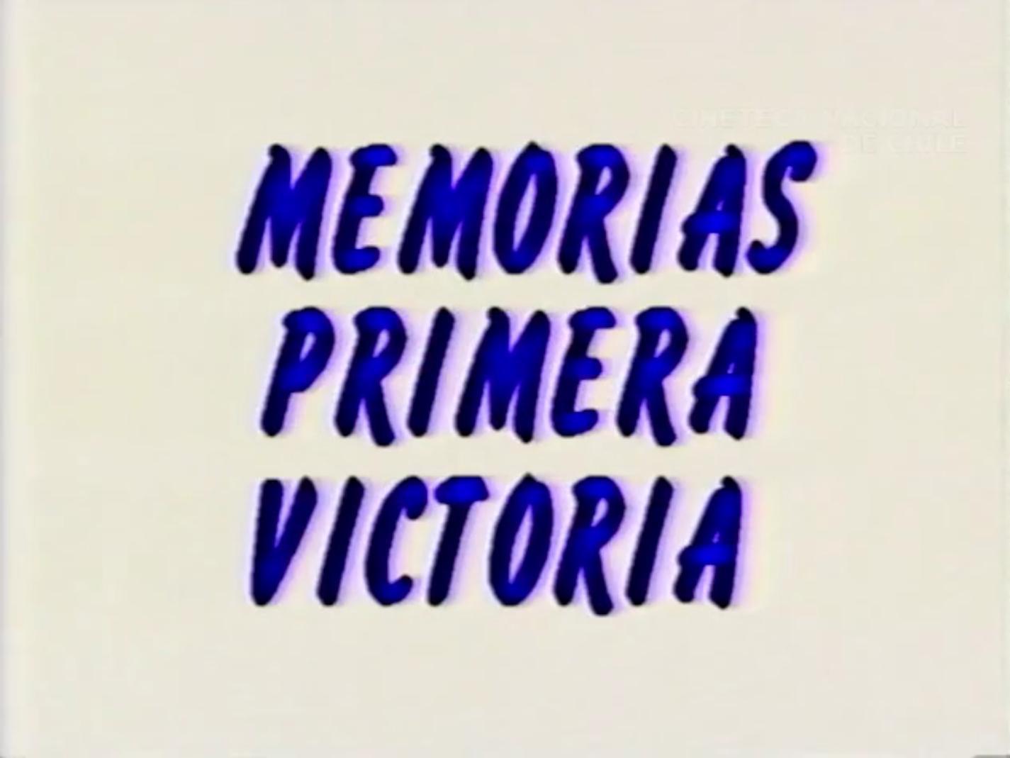 Sección visual de Memorias primera victoria (C) FilmAffinity