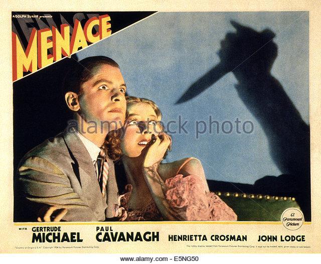 Menace 1934 Filmaffinity 