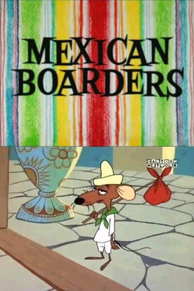 Mexican Boarders Speedy Gonzales and Slowpoke Rodriguez Animation