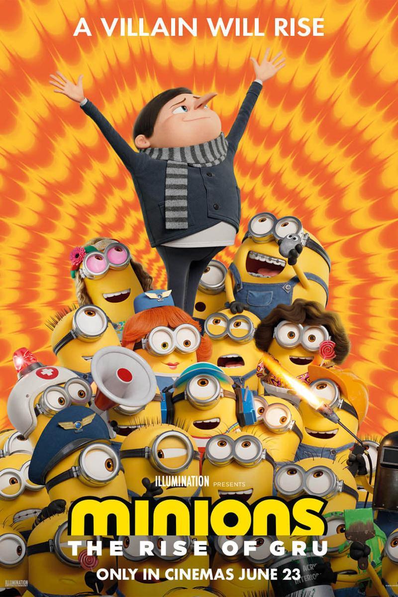 Minions The Rise of Gru 2022 Dual Audio Hindi ORG (Cleaned) 450MB HDRip 480p ESubs Download