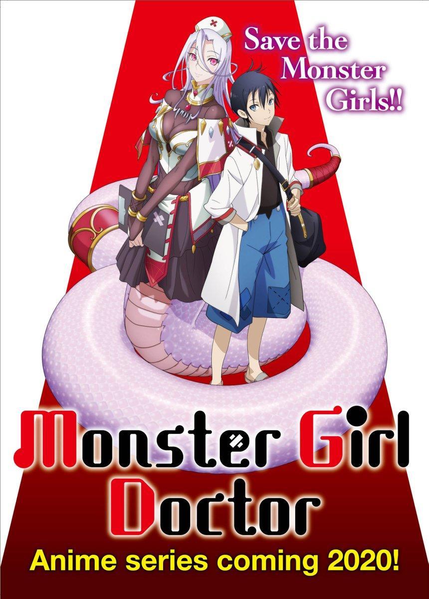 TV Anime Monster Girl Doctor Starts The Treatment on July 12, 2020