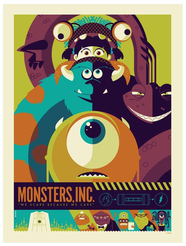 Monsters, Inc. (2001) — Art of the Title