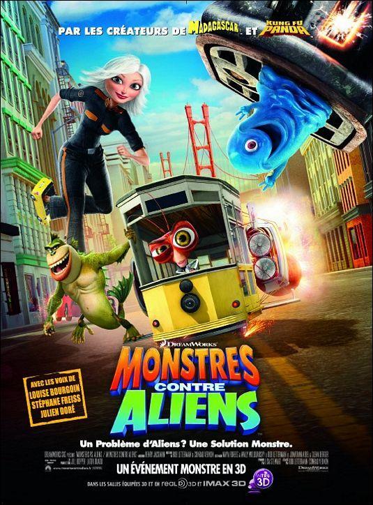 Gallaxhar, susan Murphy, monsters Vs Aliens, reese Witherspoon, Rotten  Tomatoes, aliens, dreamWorks Animation, Alien, film Poster, Animation