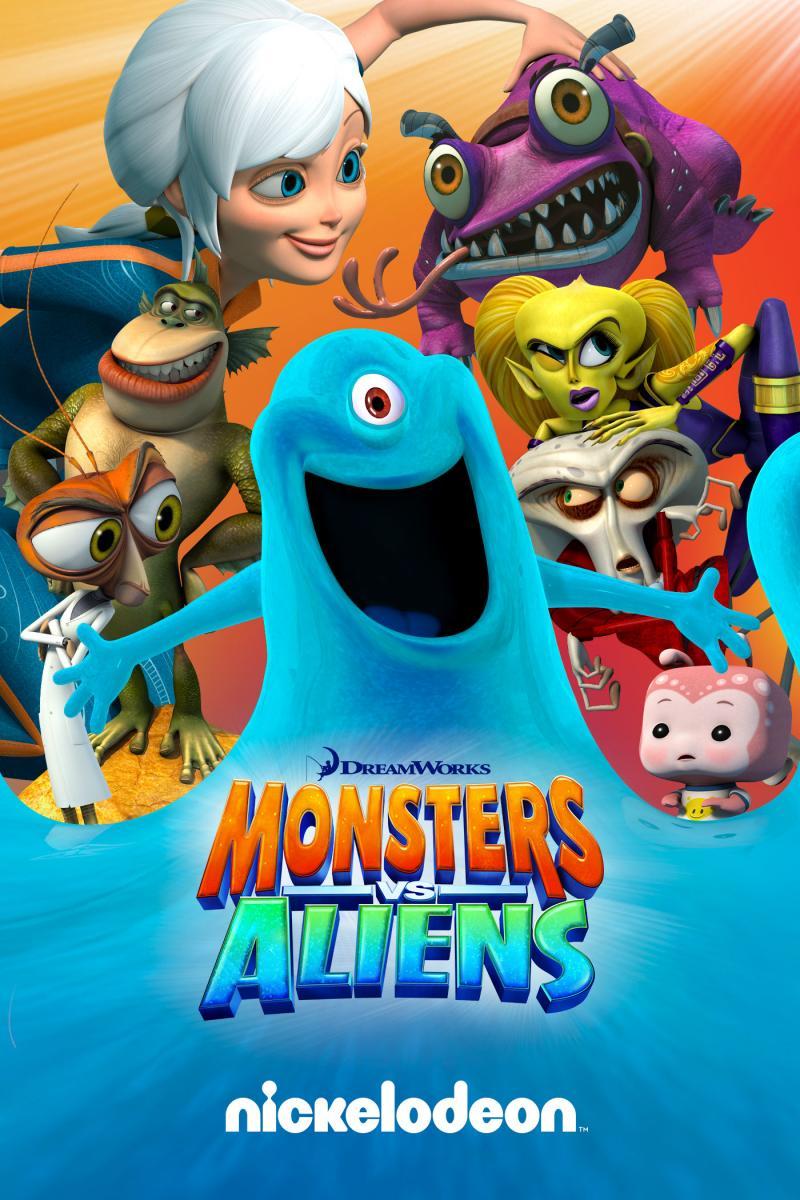 And now Nickelodeon And dreamworks monsters vs aliens 