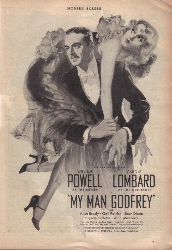 Sección visual de My Man Godfrey (1936) - Filmaffinity