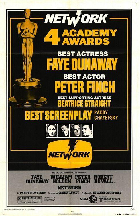 Sección visual de Network, un mundo implacable - FilmAffinity