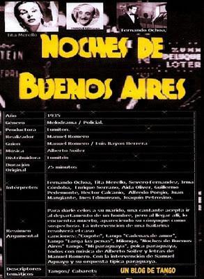 Noches de Buenos Aires (1935) - Filmaffinity