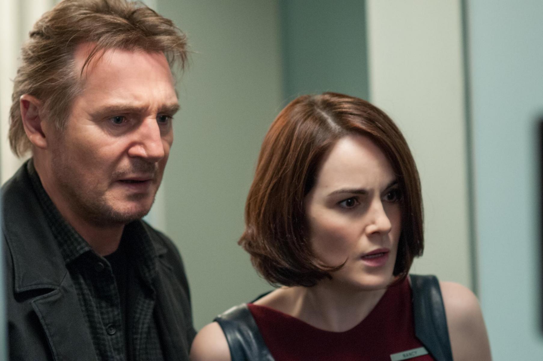 NON-STOP Images Featuring Liam Neeson, Julianne Moore, Corey Stoll,  Michelle Dockery and Lupita Nyong'o