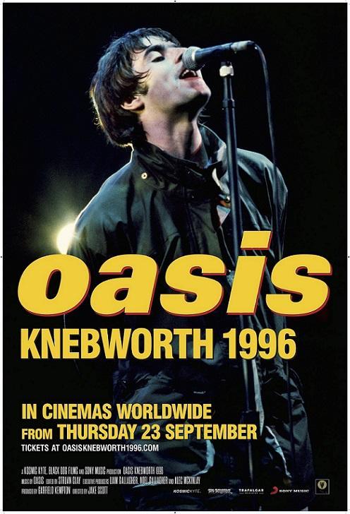 Oasis Liam Gallagher Knebworth Poster.