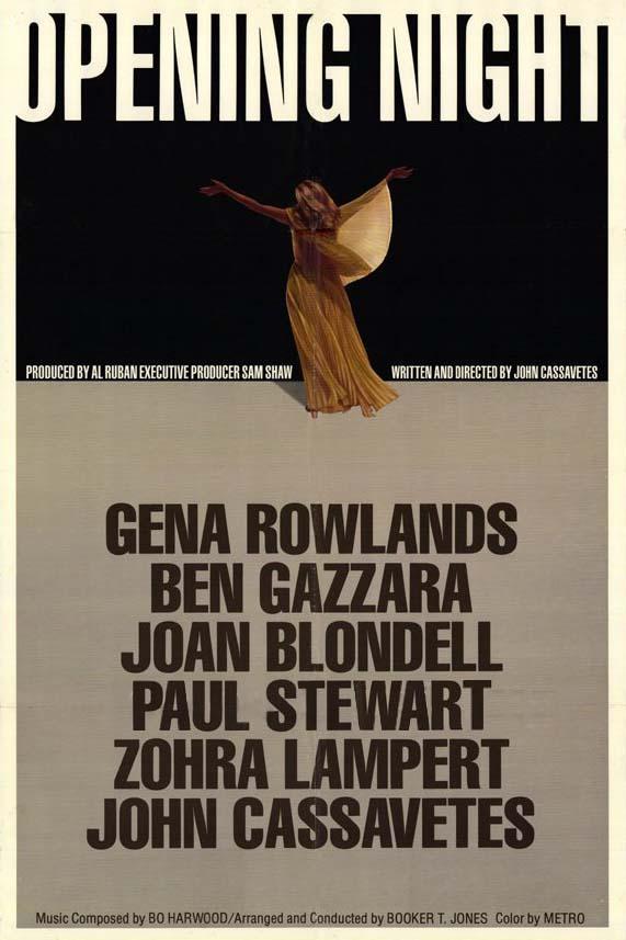Opening Night (1977) - Filmaffinity