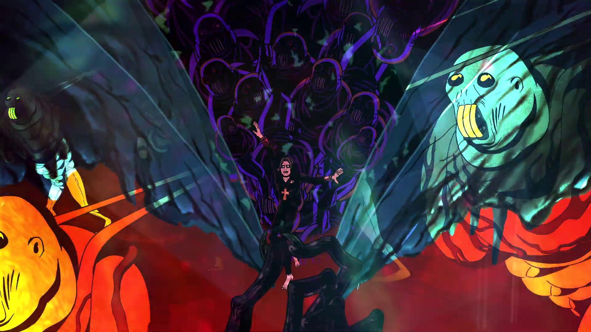 Sección visual de Ozzy Osbourne Patient Number 9 (Vídeo musical