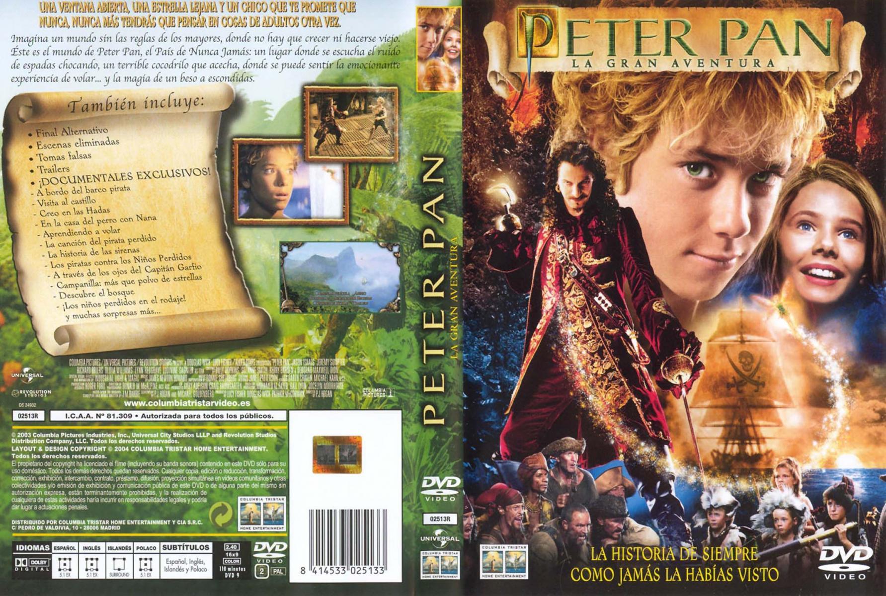 Peter Pan 2003 Filmaffinity