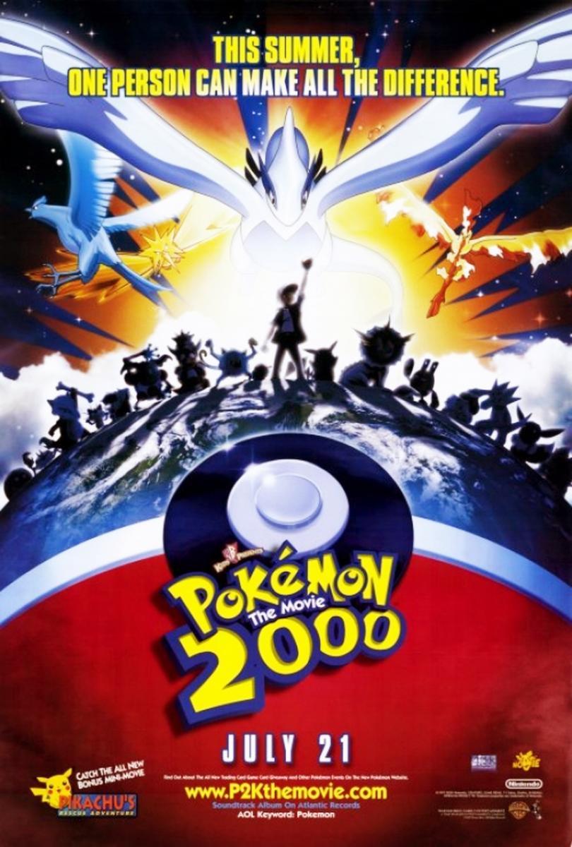  DVD Pokémon 2000 O Filme [ Pokémon The Movie 2000 ] [ Audio  Spanish + Portuguese ] [ Subtitles English + Portuguese + Spanish ] [  Region 4 ] : Movies & TV